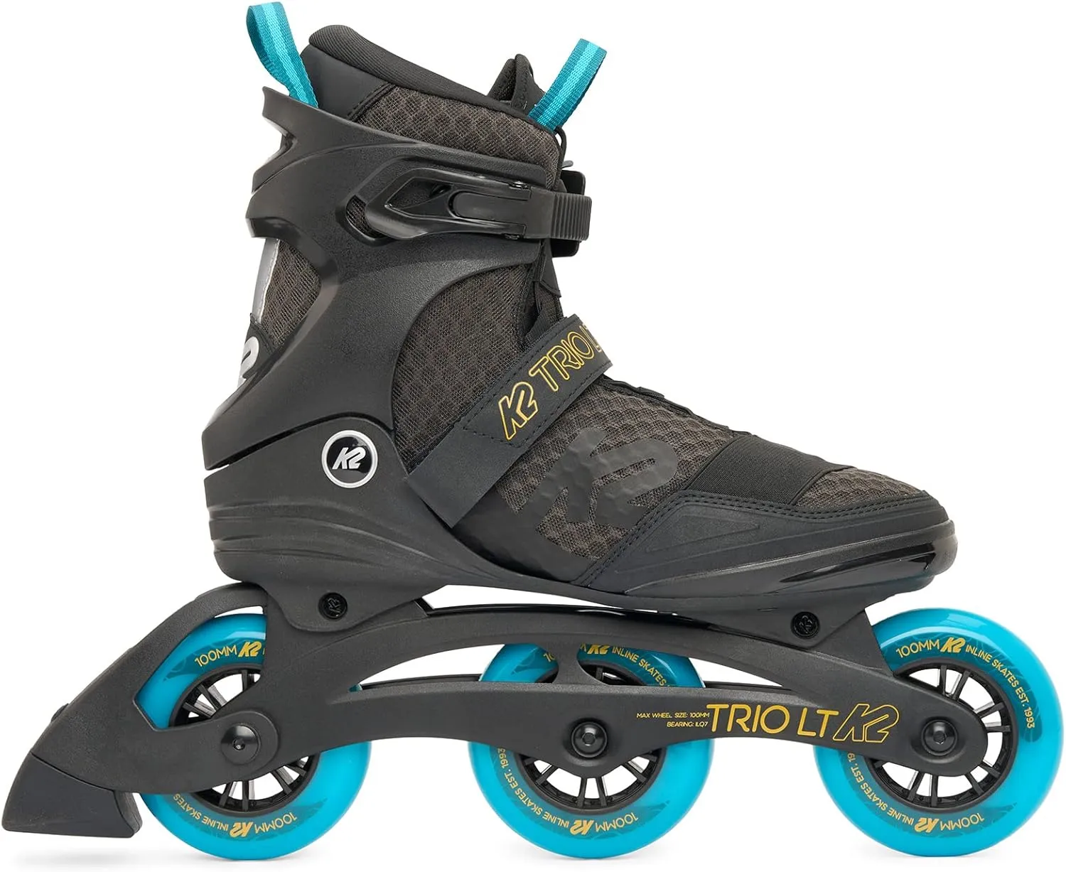 K2 Trio LT 100 Skates Herren blau – Bild 2 von 4