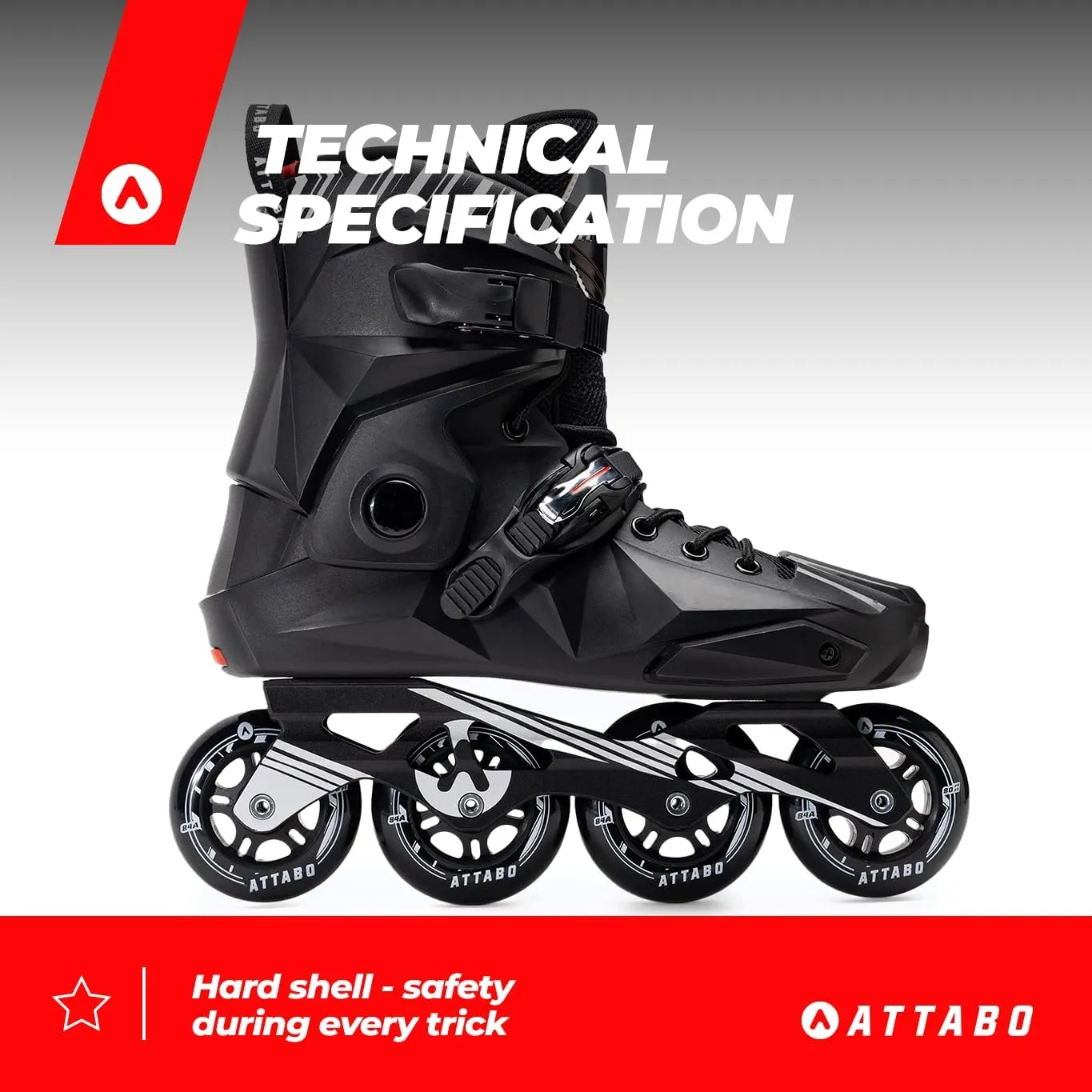 ATTABO Rift Freestyle Urban Inline Skate – Bild 2 von 8
