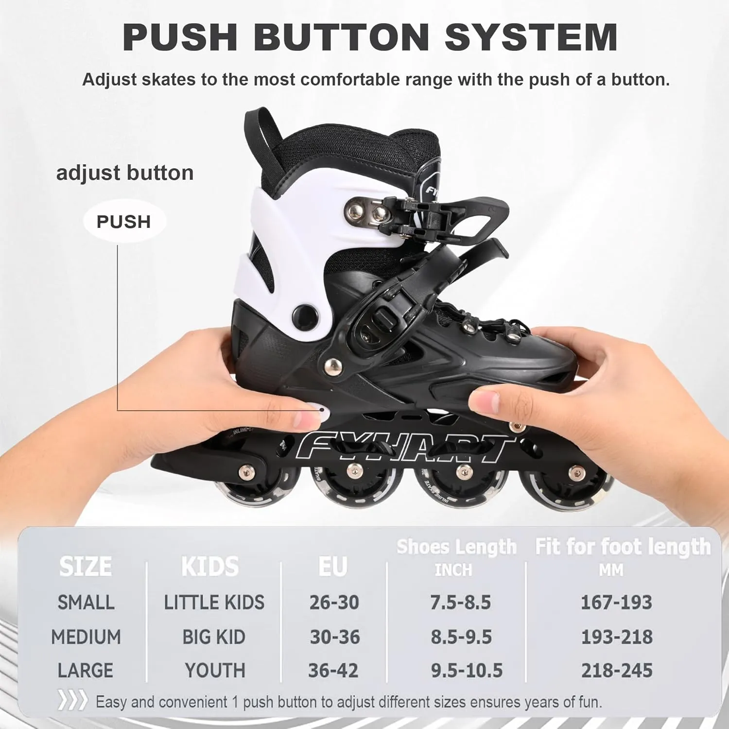 Inline Skates für Kinder und Erwachsene – Bild 3 von 7
