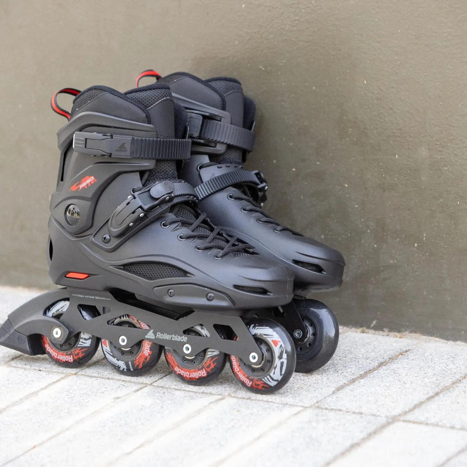 Schwarze Rollerblade Urban Skates Herren – Bild 5 von 7