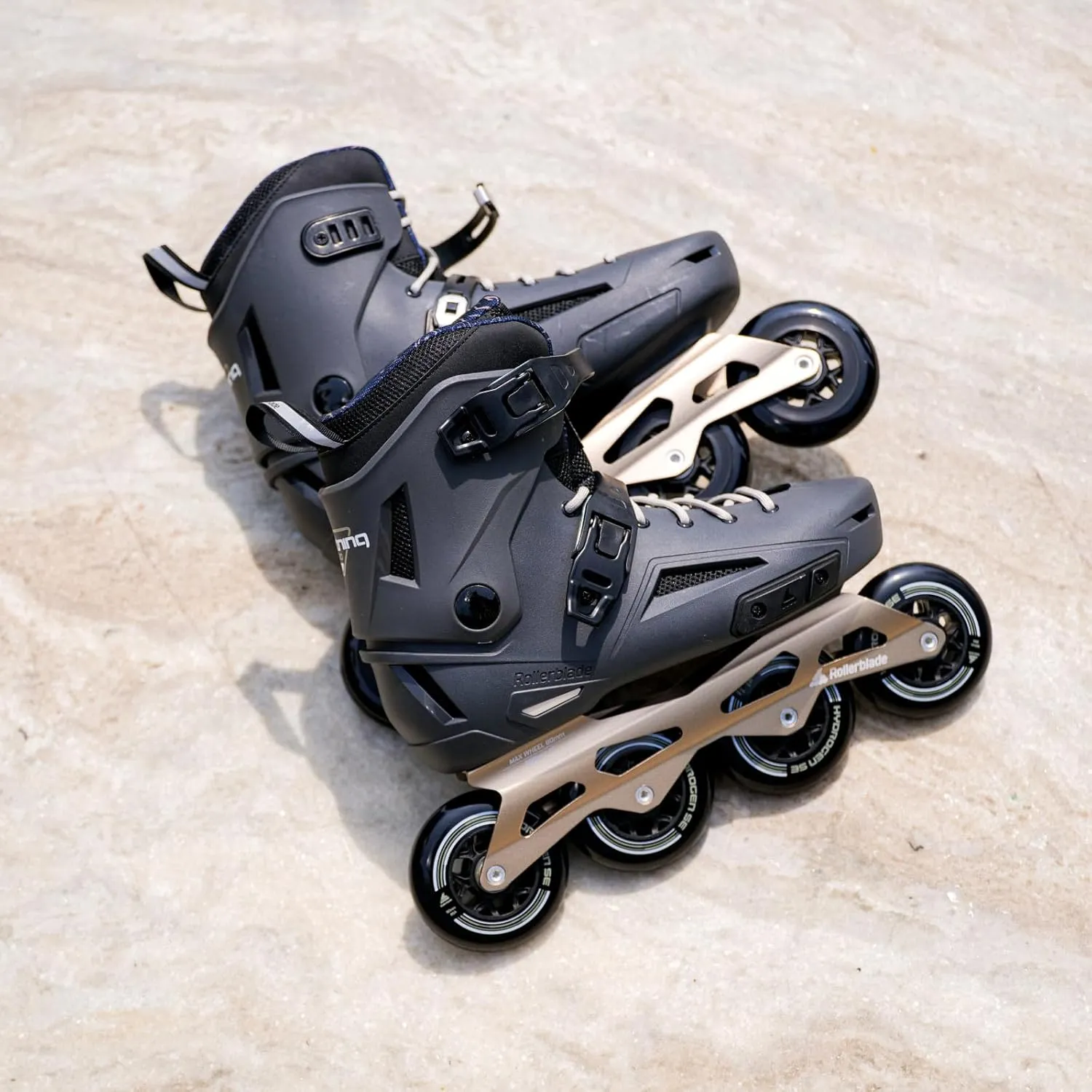 Performance Inlineskates Rollerblade Lightning grau – Bild 5 von 7