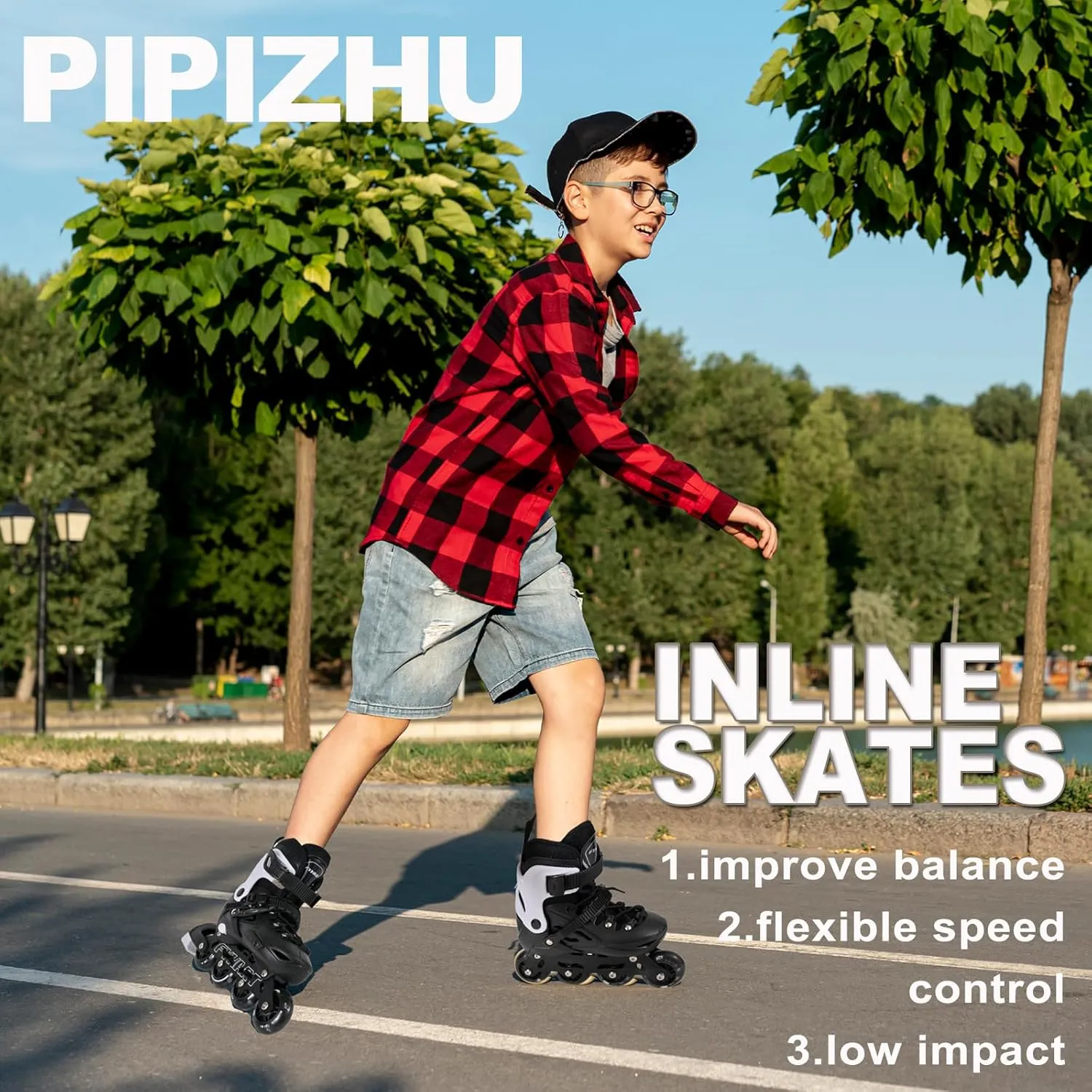 Inline Skates für Kinder und Erwachsene – Bild 6 von 7